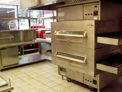 Pizza store equipment for sale middleby marshall