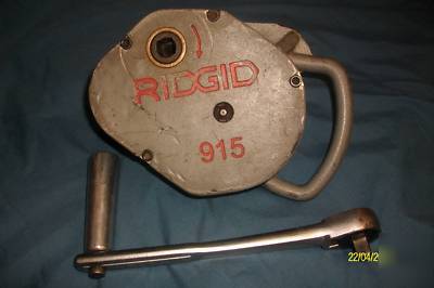 Rigid 915 roll groover