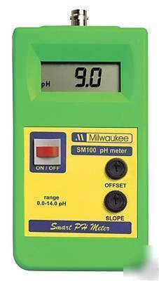 Smart ph meter/tester milwaukee SM100 + probe sm 100