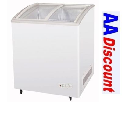 Turbo air 2 slide top ice cream freezer model tsd-27CF