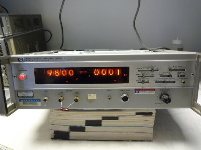 Hp agilent 4270A automatic capacitance bridge nixie 