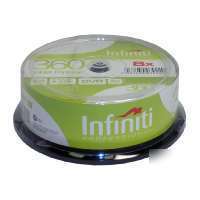 Infiniti 8X dvd dual layer printable 25 cakebox 360 uk