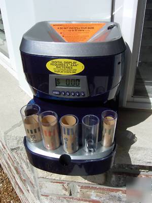 Mag-nif digital coin counter & sorter machine
