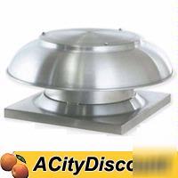 Make up air restaurant hood fan 2220 cfm @ .125 sp