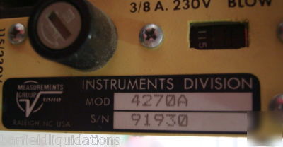 Measurements group system 4000 measurement -4 units-