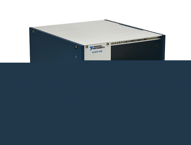 National instrument scxi-1000 4-slot ni-daq chassis