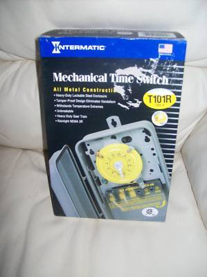 New intermatic mechanical time switch T101R 120 v