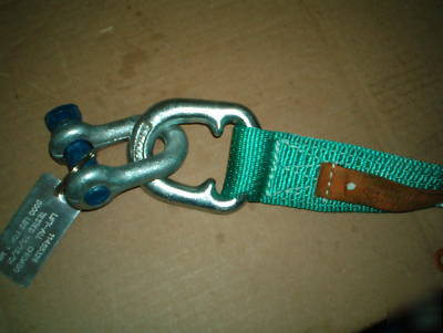 New lift -all web sling hook shackle for hoist crane