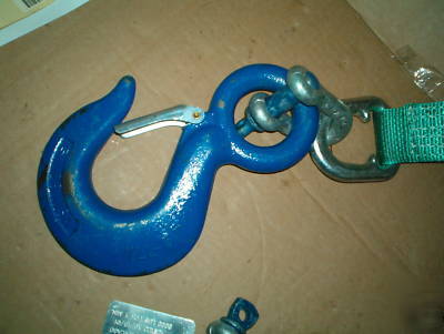 New lift -all web sling hook shackle for hoist crane