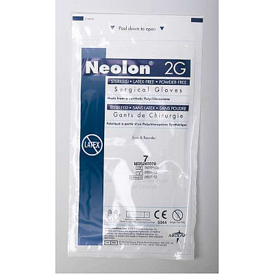 New medline neolon 2G neoprene surgical gloves 100 pr 7