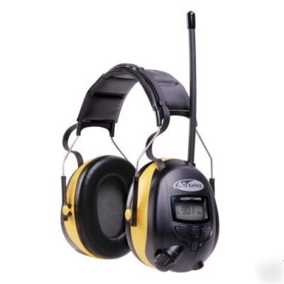New peltor worktunes 90541 hearing protector earmuffs