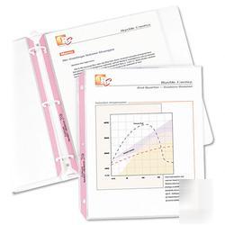 New top-loading sheet protector, clear, 80/box 62677
