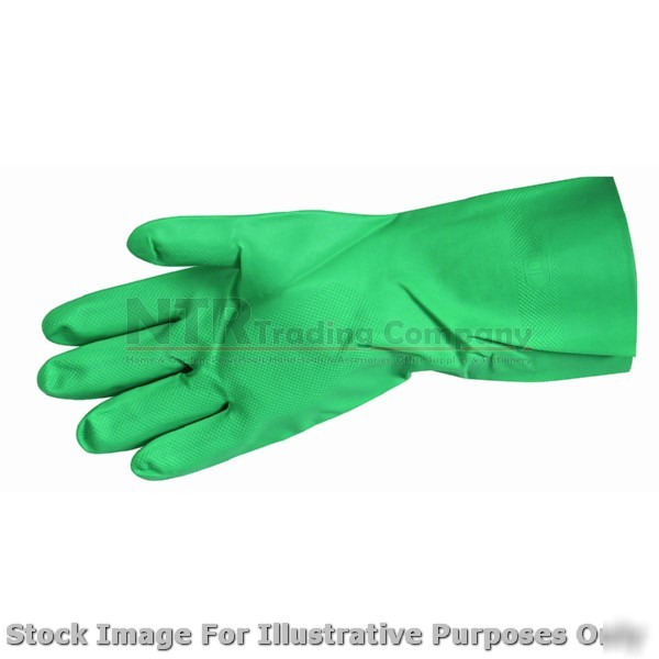 Nitrile gauntlets gloves - silverline