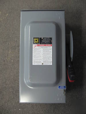 Square d disconnect switch 60 amp 600V H362NRB
