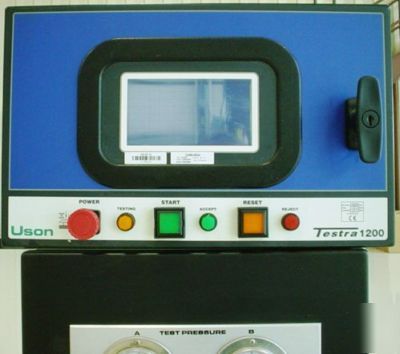 Uson testra 1200 gauge decay leak tester-vacuum / flow