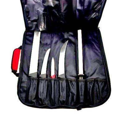 Victorinox 6 pc bbq knife set w/ exclusive red case