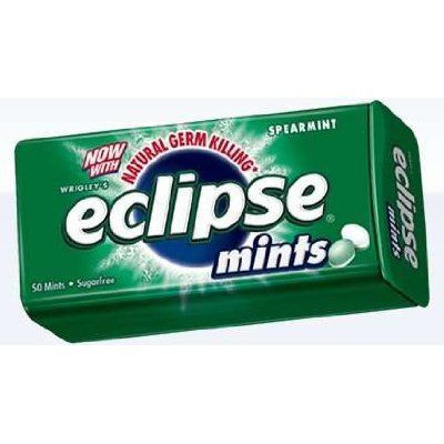 Wrigley's eclipse mints spearmint 8 tins