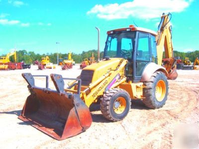 New holland 555E loader backhoe