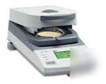New ohaus MB45 moisture analyzer, printer, and dishes