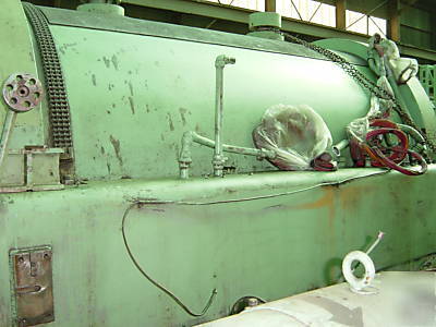 New verson-wheelon hydraulic bladder press w/ rails nice