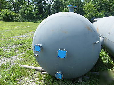 2500 gallon asme 115 psig aboveground pressure vessel 