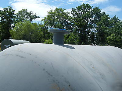 2500 gallon asme 115 psig aboveground pressure vessel 