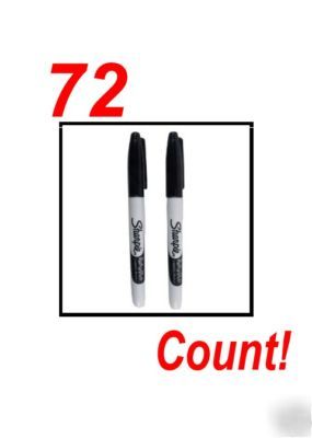 72 sharpie rub a dub permanent laundry markers black