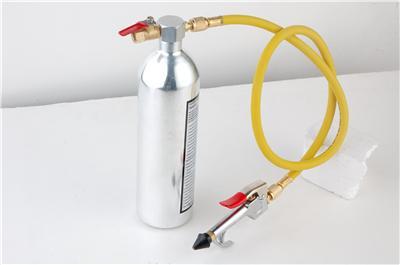 Air brush/flush/clean kit canister hose gun set ac/hvac