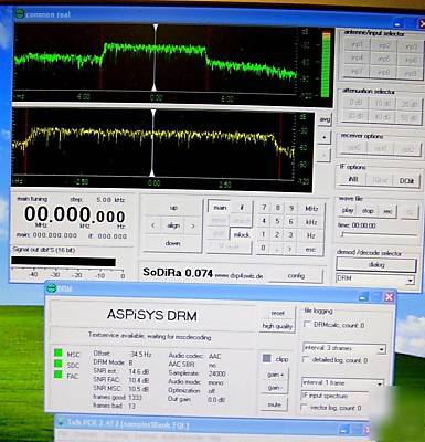 Drm transmitter dds 530KHZ - 2MHZ at 1K step qrp PART15