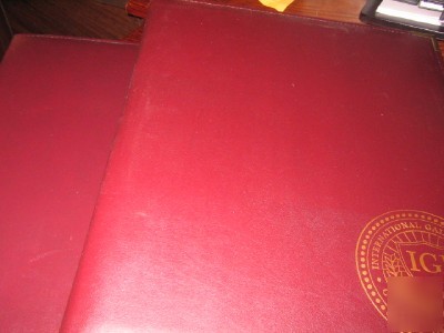 2 leather int galleries collector portfolios art