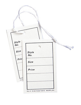 25 strung general purpose pos tickets