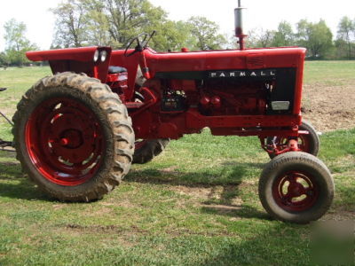 656 farmall tractor, diesel, 60 hp