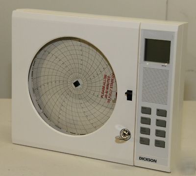 Dickson esx 8 inch universal chart recorder