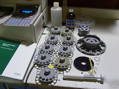 Ets plus system drug test lab analyzer + accessories 