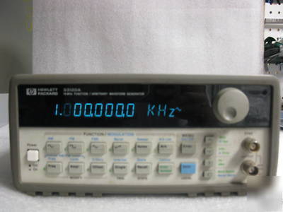 Hp 33120A arbitrary waveform generator 15 mhz function