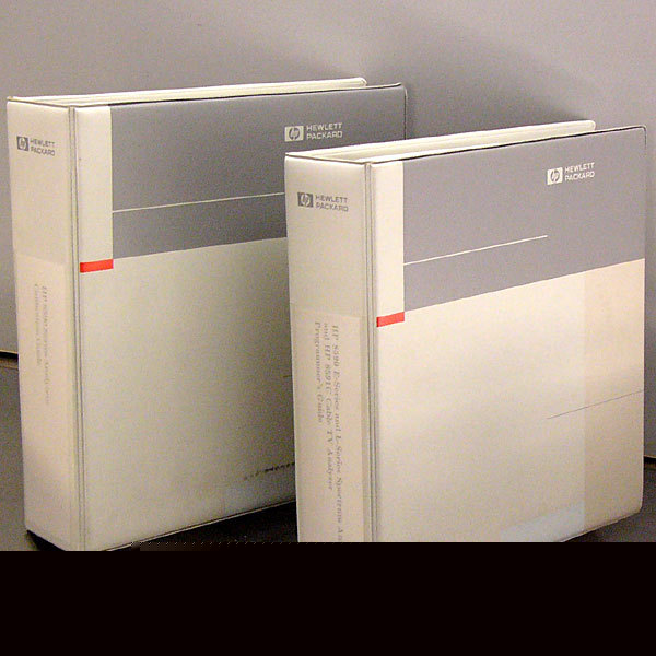 Hp 8590 spectrum analyzer programmer calibration manual