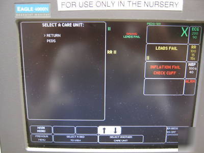 Marquette eagle 4000 corometrics 4000N neonatal monitor