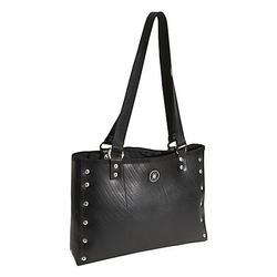 New english retreads small model t tote lux - black
