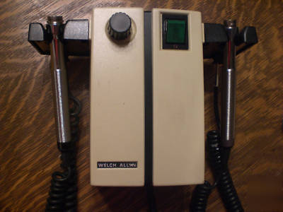 Welch allyn model 74710 wall otoscope ophthalmoscope