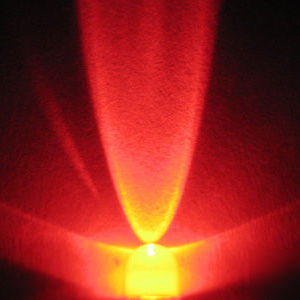 New brand lot of 50 red led 5MM 4000MCD [LD32]
