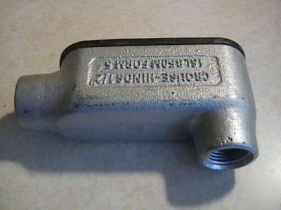 New crouse hinds LB50M-cg 1/2