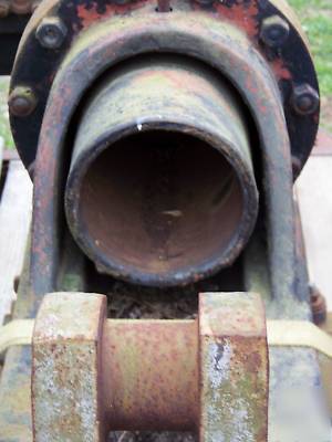 15 hp reid oil field hitt miss gas engine on skid