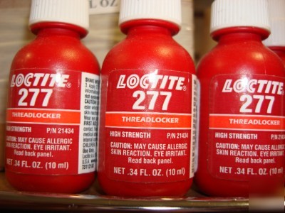 3-.34FL oz loctite 277 threadlocker high strength 21434