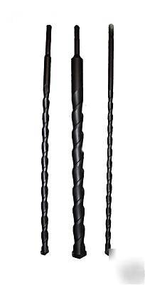 3PC long sds plus masonry drill 12 16 24 bits set 600MM