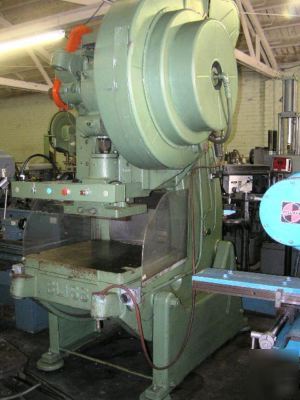 60 ton bliss model 21 1/2B o.b.i. punch press