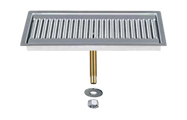Beer drip tray flush mount ss kegerator taps draft keg