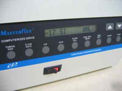 Cole parmer 7550-60 pump & 7518-60 masterflex easy-load
