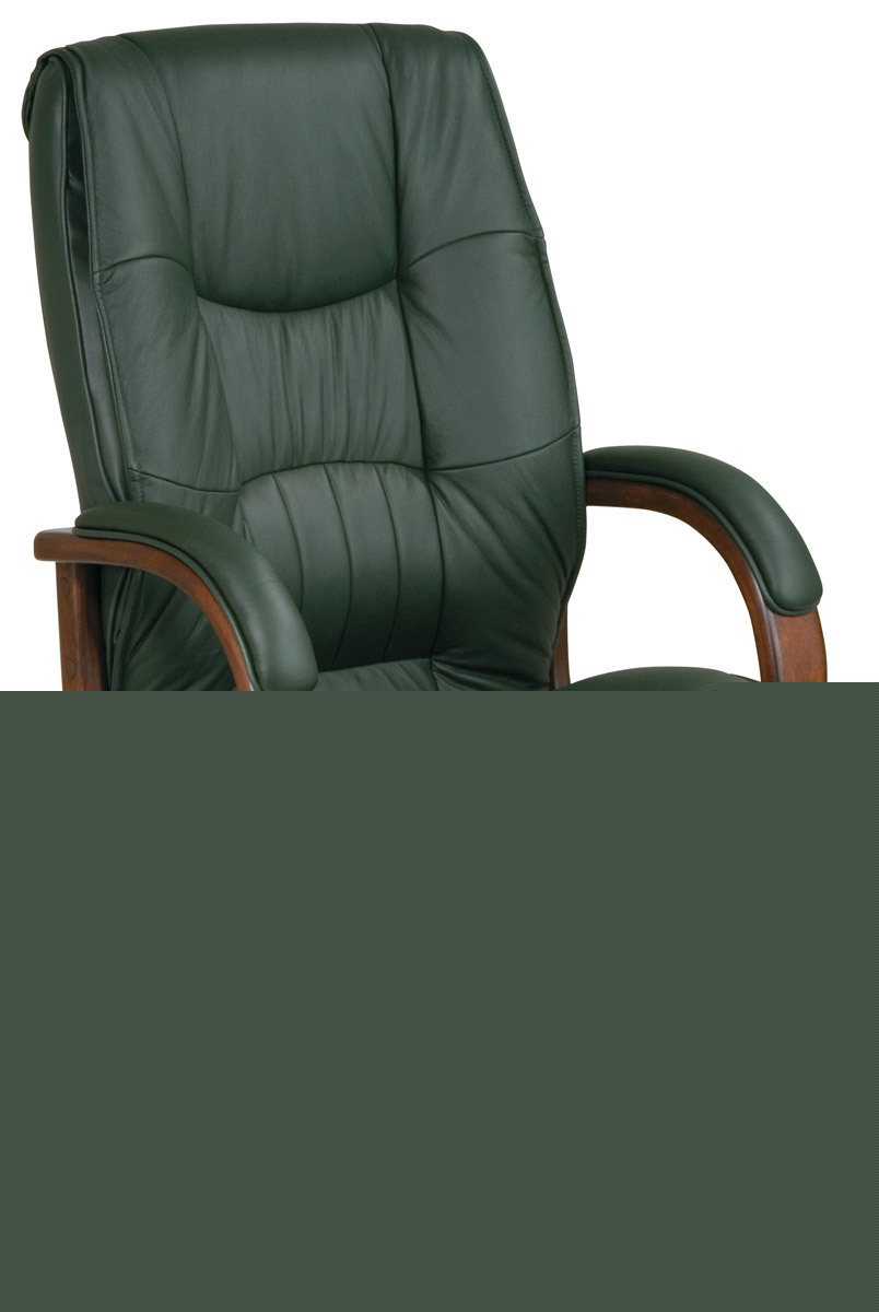 Executive manager leather office chair deluxe pillow