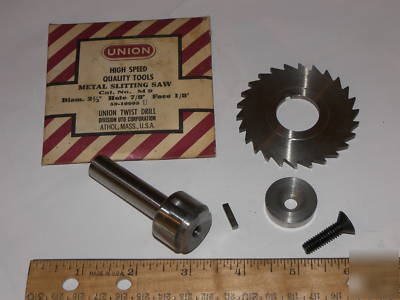 New .875 arbor & milling cutter brand u.s.a.