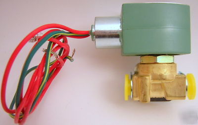 New asco valve 8262G090 24/dc 1/4 in nc 2W gen serv 